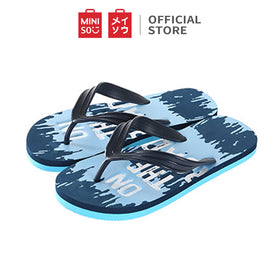 MINISO Flip Flop Graffiti Pria 41/42 Random Pick