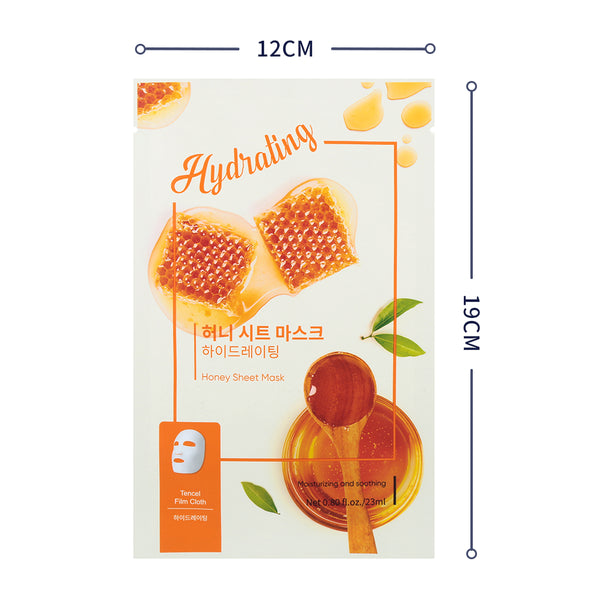 MINISO Masker Wajah 1 piece Terlaris Wajah Hidrasi Pelembab Masker Topeng Sheet Mask Face Mask Moisture Hydration Organik Untuk Pemutih Bright Stuff Essence Sheet Mask Wajah Berminyak Berjerawat