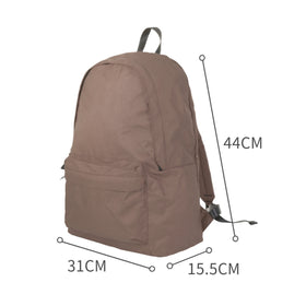 MINISO Tas Ransel Wanita & Pria 20L Backpack Fashion Tas Punggung Kuat Awet Untuk Bepergian Sekolah, Ransel Sekolah
