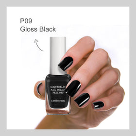 MINISO 11ML Cat Kuku Kutek Glossy Peel Off Dapat merobek cat kuku Kutek Gel Nail polish, Poles Pewarna Wanita, Nail Polish Assorted Colours