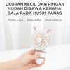 MINISO Kipas Angin Mini Portable Lipat Fan Genggam Pegang Handheld USB Kencang Karakter 800mAh
