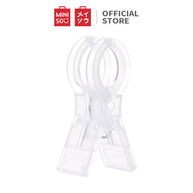 MINISO  Hanger Klip Simpel  5 pcs Untuk Pengeringan Pakaian Laundry