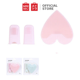 MINISO Sikat Pembersih Wajah Komedo Hitung Facial Brush Cuci Cleaner, Random Pick