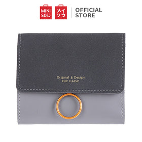 MINISO Retro Dompet Buram Pendek Watllet