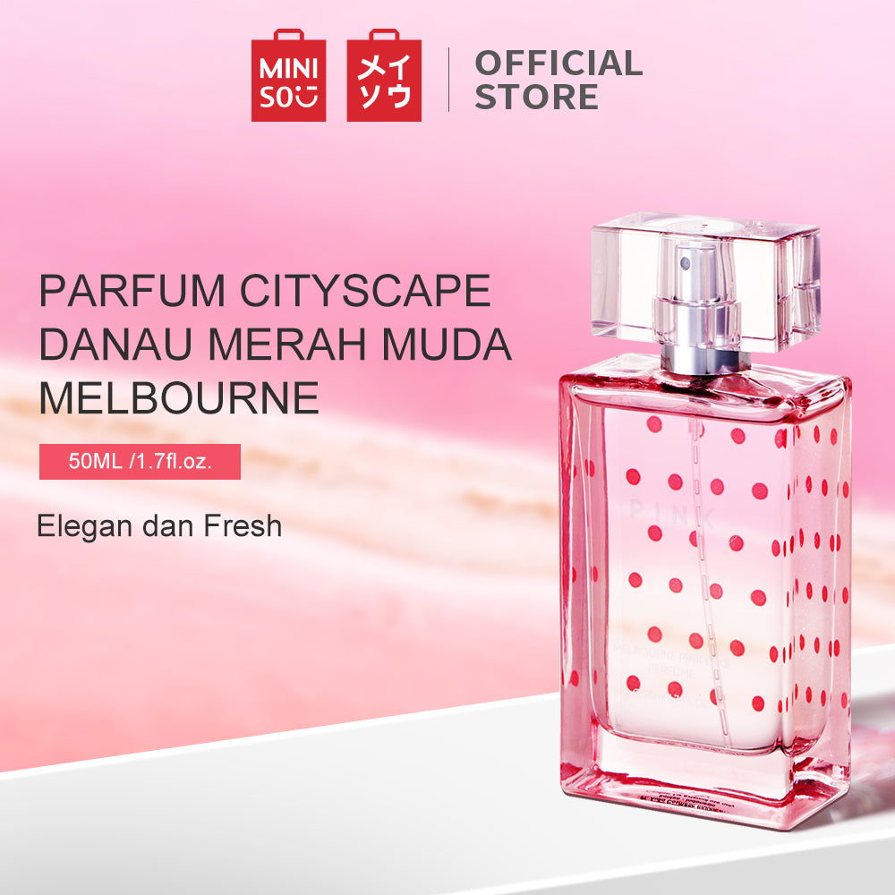 MINISO Parfum Cityscape Shine Iceland Aurora Wanita Pria  Tahan Lama 50ml