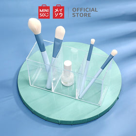 MINISO Kotak Penyelenggara Kosmetik Multifungsi Penyimpanan Kuas Makeup Box