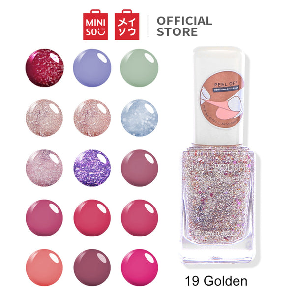 MINISO Kutek Cat Kuku Peel Off Kutex Awet Nail Polish