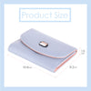 MINISO Dompet Wanita Kecil Lipat Tas Mini Pendek Tempat Kartu Dan Uang Koin Wallet Organizer Anak Perempuan Remaja Cewek Kulit PU Lucu Karakter Kasual