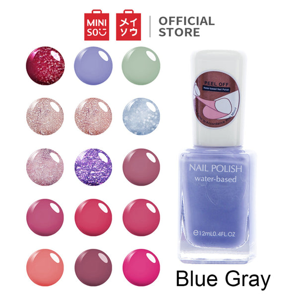 MINISO Kutek Cat Kuku Peel Off Kutex Awet Nail Polish