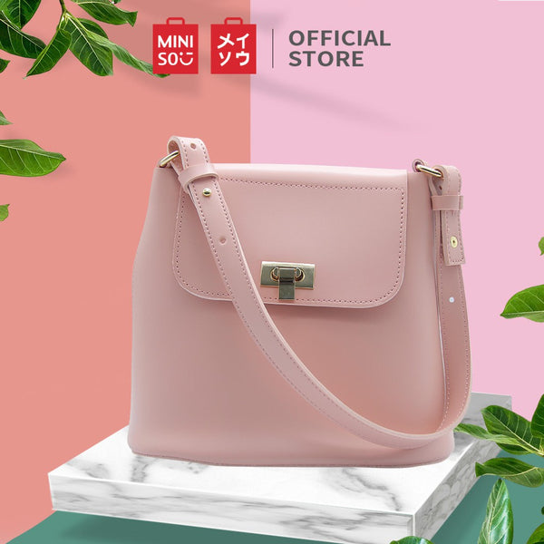 Miniso Official Stylish Simple Handbag Shoulder Bag/ Tas Wanita