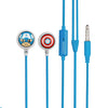 MINISO Marvel Earphone In Ear / Headset / Earbud / Headphone Hp Lucu Kabel Gaming Android Warna Stereo Noise Cancelling Bass With Mic Mikrofon Jawab Akhiri Panggilan