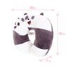 MINISO We Bare Bears Bantal Leher Tidur Bantal Sandar Kepala Bentuk V Travel Neck Pillow