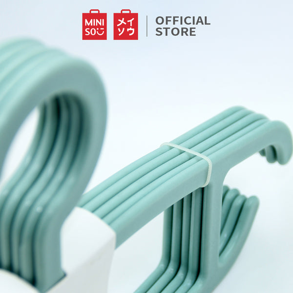 Miniso Official 5 PCS Simple multipurpose clothes hanger, Hanger Baju / hanger pakaian