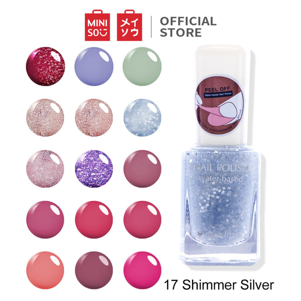 MINISO Kutek Cat Kuku Peel Off Kutex Awet Nail Polish