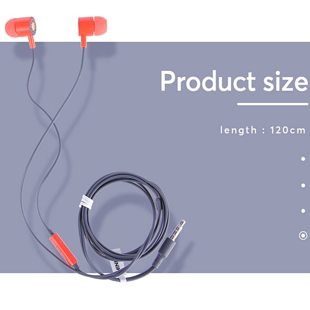 MINISO Marvel Earphone In Ear / Earbud / Headset / Headphone Hp Lucu Kabel Gaming Android Warna Stereo Noise Cancelling With Mic Mikrofon Jawab Akhiri Panggilan Bass Dengan Tempat Tas Earphone