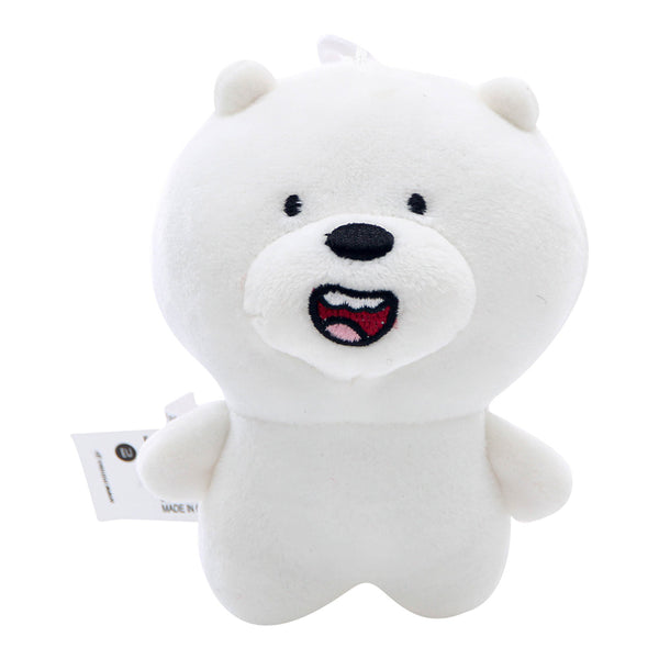 MINISO We Bare Bears Gantungan Tas Kunci Liontin Hiasan 6x8x10cm Perhiasan Keychain Plush Charm Aksesoris Tas Dompet Wanita Acces Boneka Karakter Verisi Q Lucu Terkenal  Original Kreatif Asli Kartun Beruang Cute