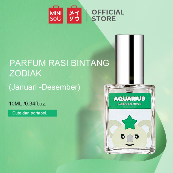 MINISO Zodiak Parfum Wanita EDP Lady Perfume Parfume Cewek Awet Enak Minyak Wangi Tahan Lama 10ml