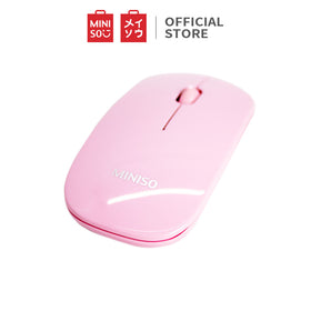 MINISO WM-287 Ultrathin Wireless Mouse for Computers laptops, hitam/hijau mint/putih/Pink