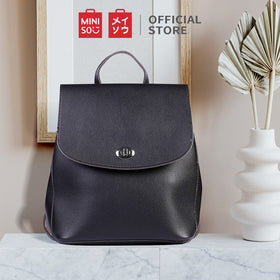 MINISO Ransel wanita sederhana Tas Ransel Wanita  Multifungsi Travel Sekolah Tas Punggung Travel Motif Ukuran Cocok