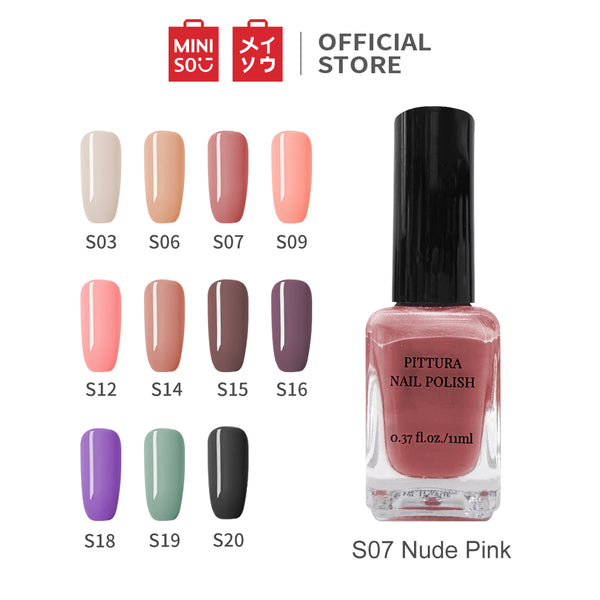 MINISO 11ML Kutek Cat Kuku Awet Kutex Kuteks Nail Polish Tidak Beracun
