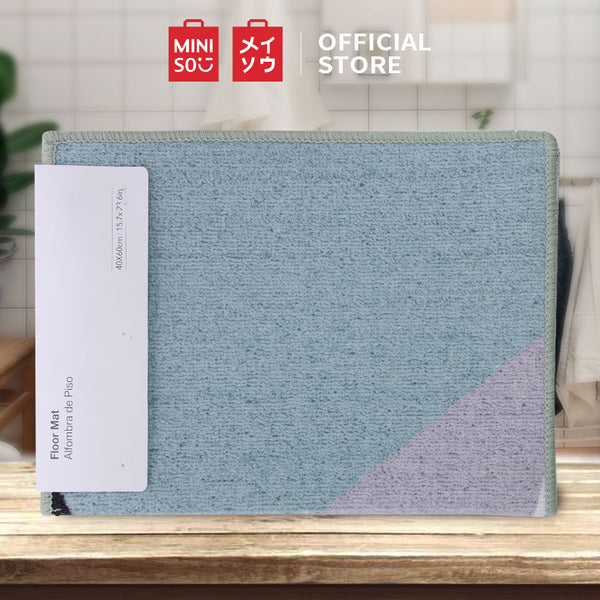 MINISO Keset Kaki Lantai Karpet Anti Slip Carpet Kamar Mandi Dapur, Random Pick