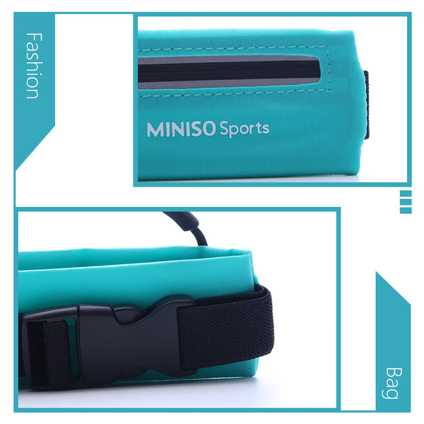 MINISO Tas Pinggang Waist Bag Slingbag Olahraga Sport HP Wanita Pria