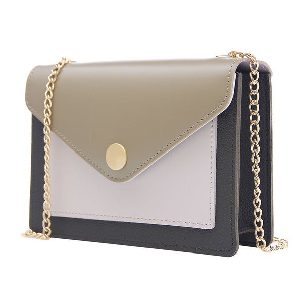 MINISO Tas Selempang Wanita Sling Bag Tas Bahu Kombinasi Warna Persegi Cewek Shoulder Pesta Crossbody Rantai Model Terbaru 2020 Import Wanita Remaja Anak Perempuan Kekinian Kasual Casual Polos Simple Asli Mini Fashion Style Elegan Original Korea Tali