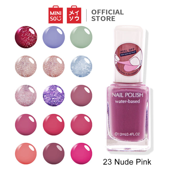 MINISO Kutek Cat Kuku Peel Off Kutex Awet Nail Polish