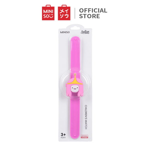 MINISO Jam Tangan Adventure Time Watch Rubber Strap Tali Karet Anak Karakter