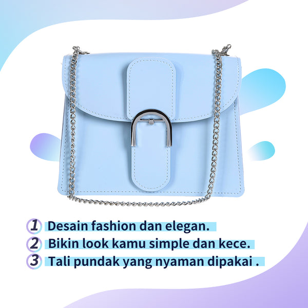 MINISO Tas Selempang Tas Wanita Fresh Macaroons Series Crossbody Bag