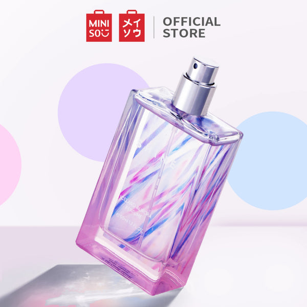 MINISO Offiicial Parfum Cityscape Shine Iceland Aurora Wanita Pria  Tahan Lama 50ml
