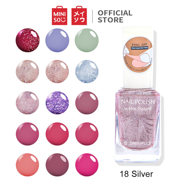 MINISO Kutek Cat Kuku Peel Off Kutex Awet Nail Polish