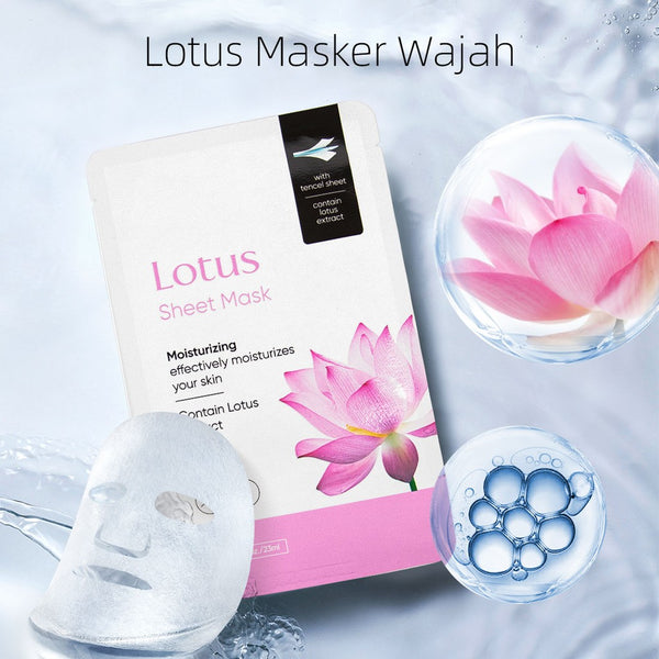 MINISO Masker Wajah Serum Sheet Mask Peel Off Nature Hydrate Face Mask Organik Wanita