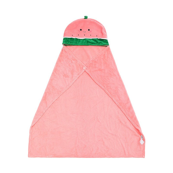 MINISO Seri buah dengan selimut luang topi Blanket Tidur Dewasa Anak Bayi Karakter Motif Traveling
