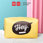 MINISO Tas Pouch Make Up Tempat Kosmetik Wanita Organizer Tempat Penyimpanan Cosmetik Bag