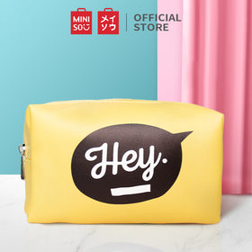 MINISO Tas Pouch Make Up Tempat Kosmetik Wanita Organizer Tempat Penyimpanan Cosmetik Bag