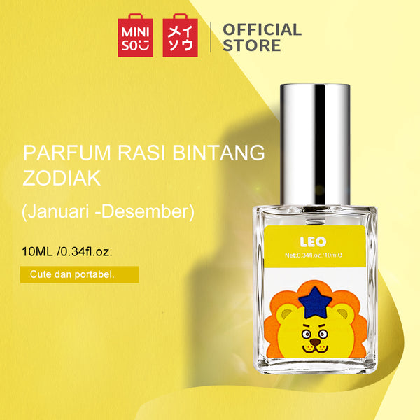 MINISO Zodiak Parfum Wanita EDP Lady Perfume Parfume Cewek Awet Enak Minyak Wangi Tahan Lama 10ml