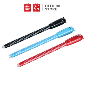 MINISO Pulpen Bisa Dihapus 3 Pack Untuk Siswa Dan Bisnis