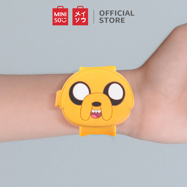 MINISO Jam Tangan Adventure Time Watch Rubber Strap Tali Karet Anak Karakter