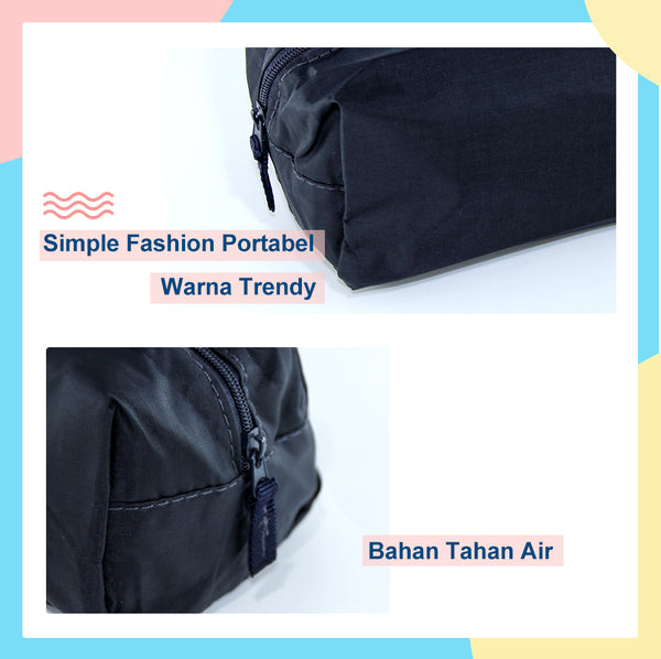 MINISO MINIGO Portable Zippered Cosmetic Bag