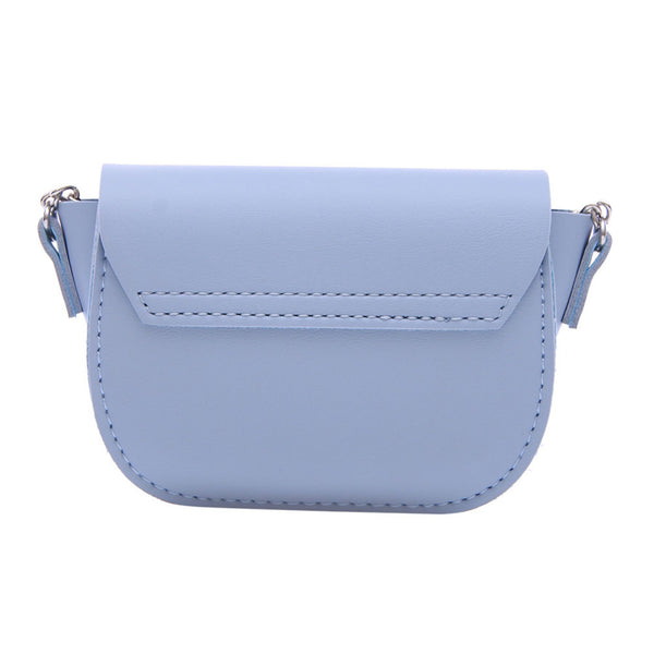 MINISO Tas Selempang Wanita Kecil /Sling Bag Mini / Tas Bahu Cewek/ Tas Lipstik Kulit PVC Wanita Remaja Anak Perempuan Pesta Rantai Logam Model Terbaru 2020 Import Kekinian Lucu Polos Simple