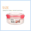 MINISO Kotak Makan Salad Siang Tempat Penyimpanan Makanan 2 Sekat 1100ml Susun Tingkat Minum Lunch Box 950ml Alat Dapur Rumah Tangga Wadah Bento Rantang Susun Set Sekolah Anak Dewasa Perempuan Cowok Container Kantor Kerja
