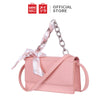 MINISO Tas Selempang Wanita Handbag Rantai Sling Bag Syal Sutra