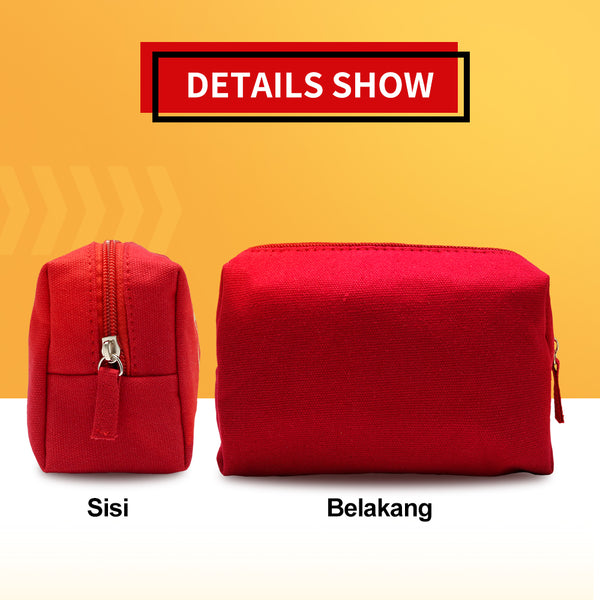 MINISO X MARVEL Tas Kosmetik Wanita Handbag Clutch Portabel Cosmetic Bag