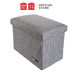 MINISO Keranjang Kotak Kain Lipatan Peralatan Multi fungsi 40x25x25cm
