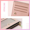 MINISO Dompet Wanita Pendek Kecil Lipat Simple Polos Fashion Elegant