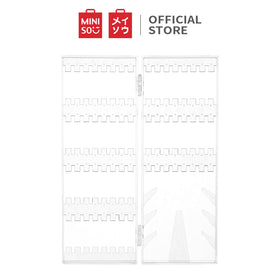 MINISO Rak Tempat Aksesoris Hiasan Kotak Penyimpanan Transparan Plastik Premium Berkualitas