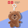 MINISO We Bare Bears Gantungan Tas Kunci Liontin Hiasan 6x8x10cm Perhiasan Keychain Plush Charm Aksesoris Tas Dompet Wanita Acces Boneka Karakter Verisi Q Lucu Terkenal  Original Kreatif Asli Kartun Beruang Cute