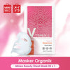 MINISO Masker Wajah Serum Sheet Mask Peel Off Nature Hydrate Face Mask Organik Wanita
