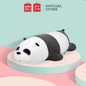 MINISO Boneka We Bare Bears Lying Plush Toy mainan beruang, Lmut Beruang Bantal